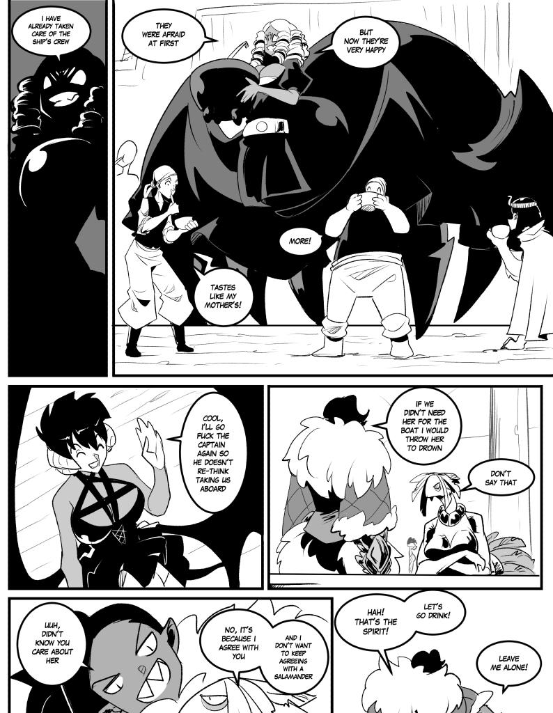 Monster girls on tour - Episode 732, Page 1: Page 732
